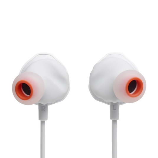 JBL Quantum 50C - White - Wired in-ear gaming headset with USB-C adapter - Back image number null